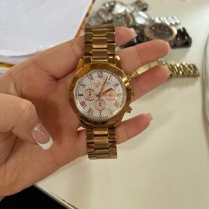 rose gold Chronograph Watch